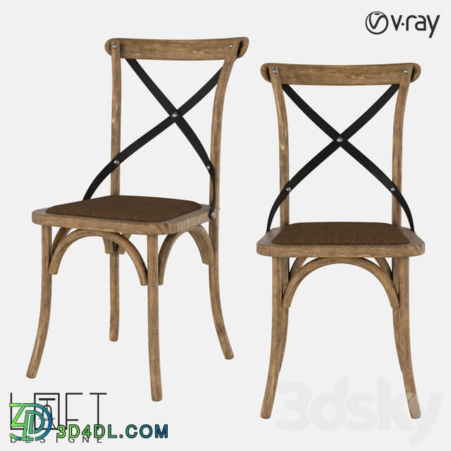 Chair - Chair LoftDesigne 30000 model