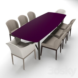 Table _ Chair - Chairs and table giorgetti normal 