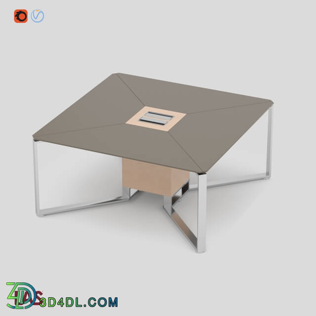 Office furniture - 3D-model of an office table LAS I MEET _146618_