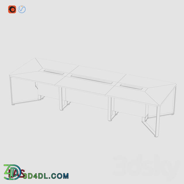 Office furniture - The meetings office table LAS I MEET _146667_