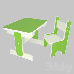 Table _ Chair - Table and chair Littlyman 