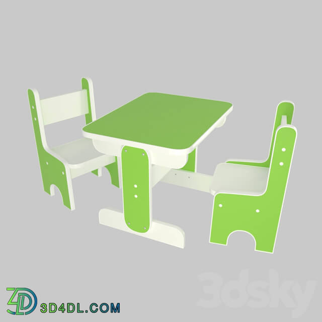 Table _ Chair - Table and chair Littlyman