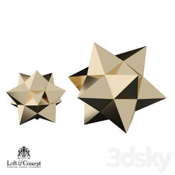 Decorative set - Accessory Kelly Wearstler Origami Star Star Designed by Kelly Wearstler _loft Concept_ 