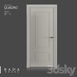 Doors - QUADRO DG-2 model _QUADRO collection_ by Rada Doors 