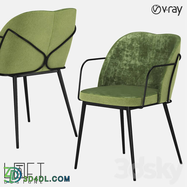 Chair - Chair LoftDesigne 30471 model