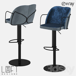 Chair - Bar stool LoftDesigne 30475 model 