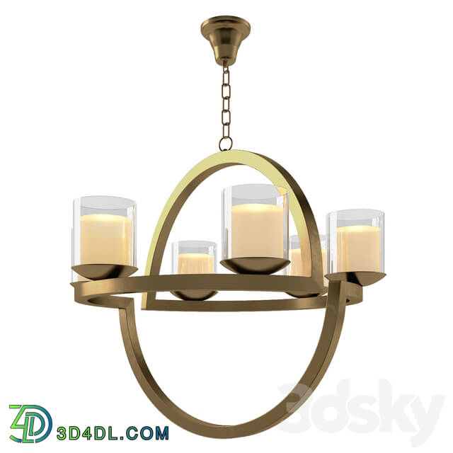 Chandelier - Newport 35006C brass