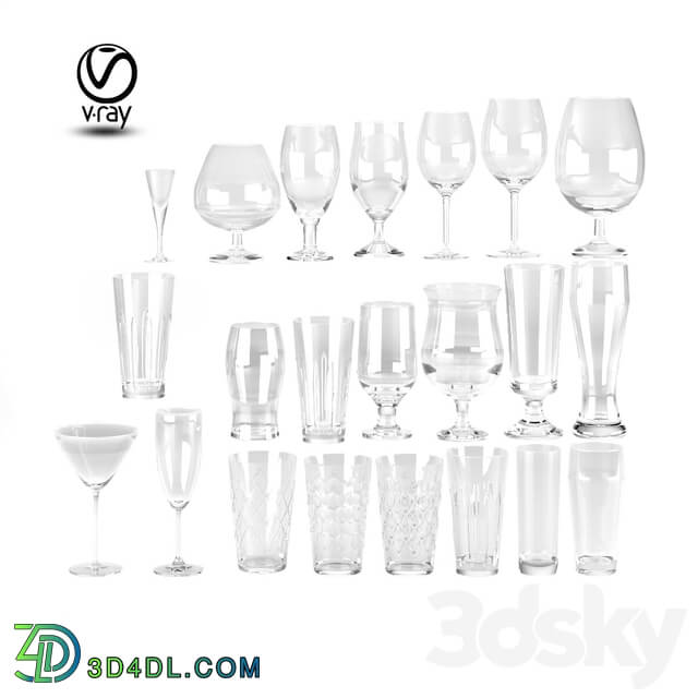 Tableware - Glass set
