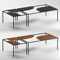 Table - Rectangular Coffee Table By La Manufacture 