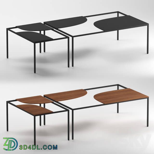 Table - Rectangular Coffee Table By La Manufacture