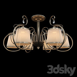 Chandelier - Ceiling lamp Freya Simone FR2020-CL-06-BG _Old article_ FR020-06-G_ 