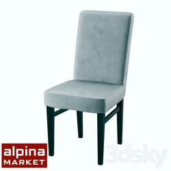Chair - Soft chair Zanna Wenge ALP _ ST-112_ Silkshine56 