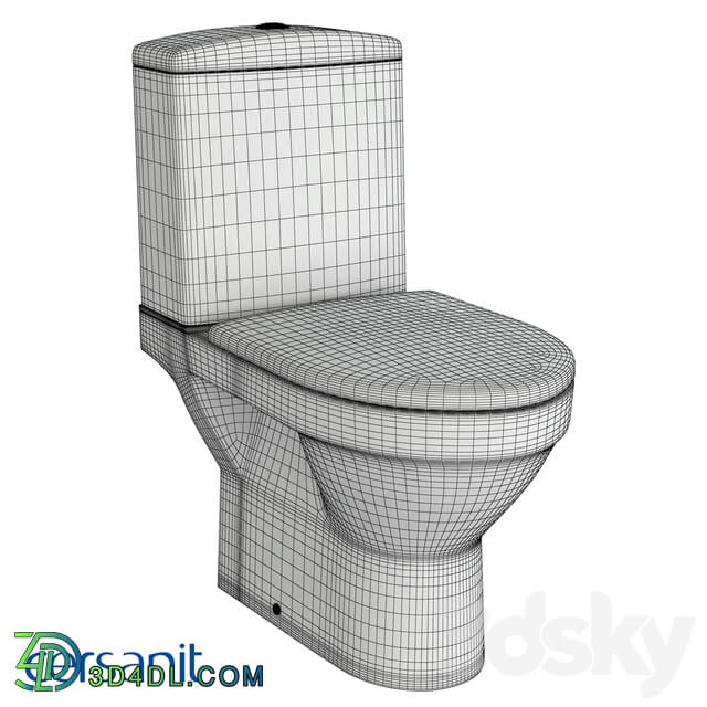 Toilet and Bidet - Toilet bowl compact OLIMPIA 011