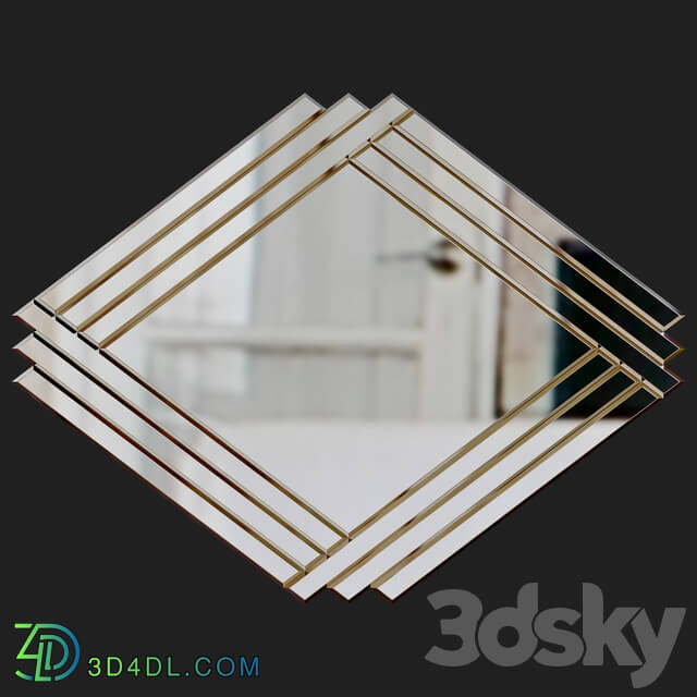 Mirror - Art Deco Mirror