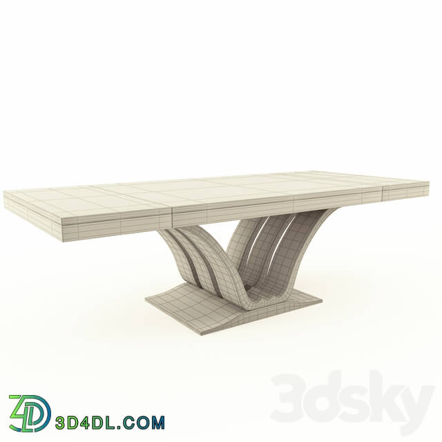Table - French Art Deco Dining Table