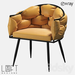 Chair - Chair LoftDesigne 30458 model 