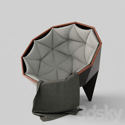 Arm chair - Husk chair 3D model 