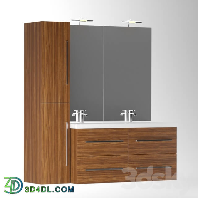 Bathroom furniture - Wash basin with vanity unit