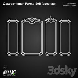 Decorative plaster - www.dikart.ru Frame-20В 11.11.2019 