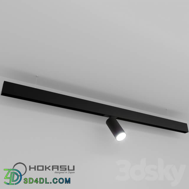 HOKASU OneLine Spot Magnetic Track Light