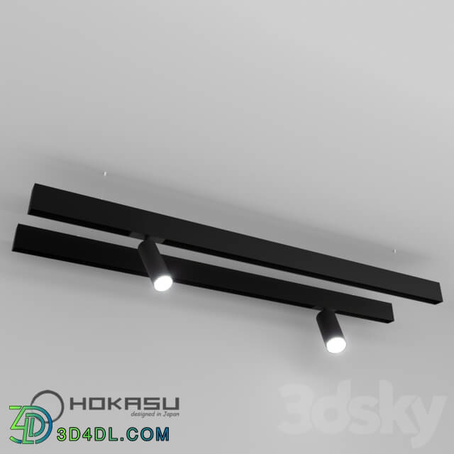 HOKASU OneLine Spot Magnetic Track Light