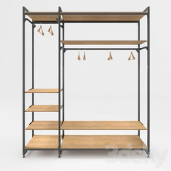 Rack - shelf for store design 