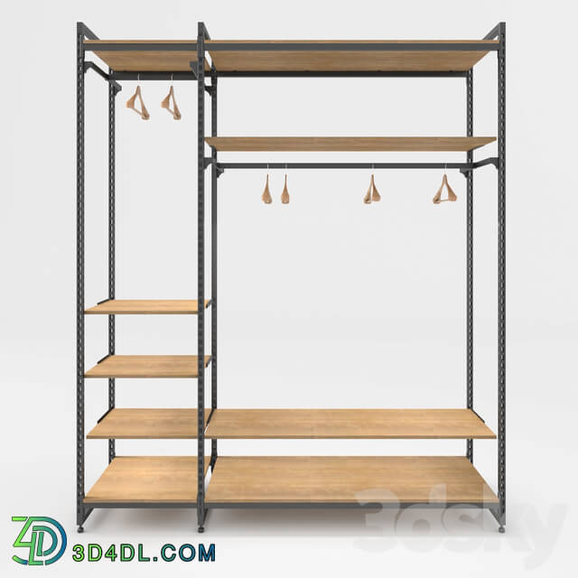 Rack - shelf for store design