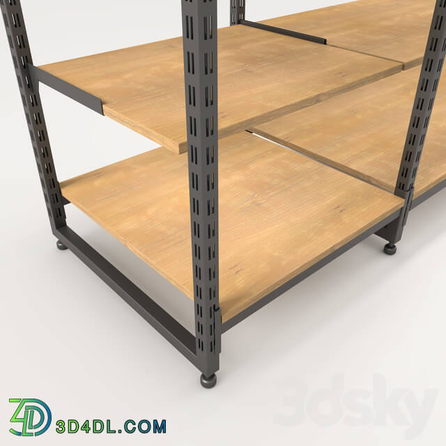 Rack - shelf for store design