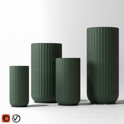 Vase - decorative vase set 001 