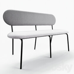 Other soft seating - HKLiving - dining table bench gray 