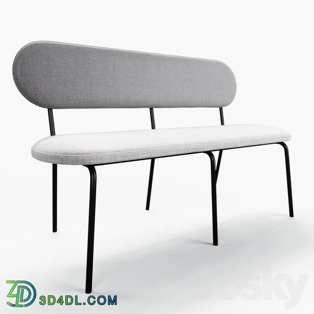 Other soft seating - HKLiving - dining table bench gray