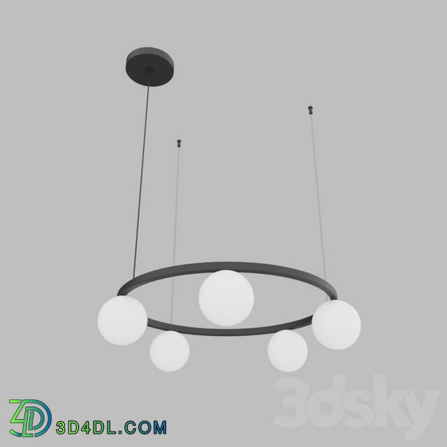 Chandelier - Mj_Globe_Cirkle