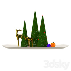 Decorative set - Christmas composition 