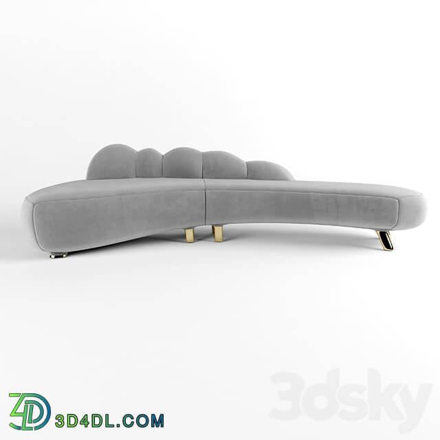 Sofa - Sofa seat crave 3d model -vray - corona