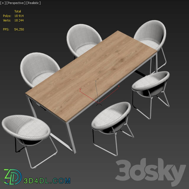 Table _ Chair - Dining_table_35