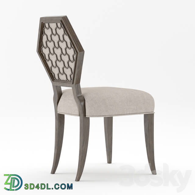 Chair - GEODE GEM DRUZY SIDE DINING CHAIR