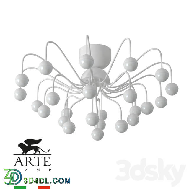 Chandelier - Arte Lamp Dexter A3619 Pl-24 Wh Om
