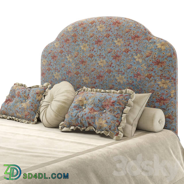 Bed - _OM_ Bed Dahlia Romano Home