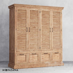 Wardrobe _ Display cabinets - OM Wardrobe Replica 4 sections Moonzana 