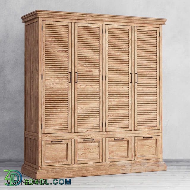 Wardrobe _ Display cabinets - OM Wardrobe Replica 4 sections Moonzana