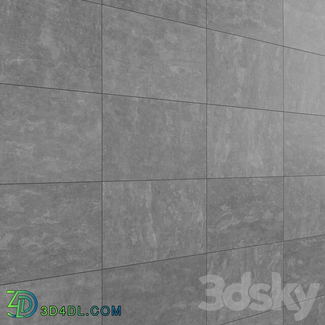 Gray Porcelain Tiles Big Size 6K High Resolution Tileable Texture Corona Vray