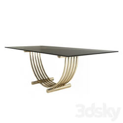 Table - MQ Brass Dining Table 