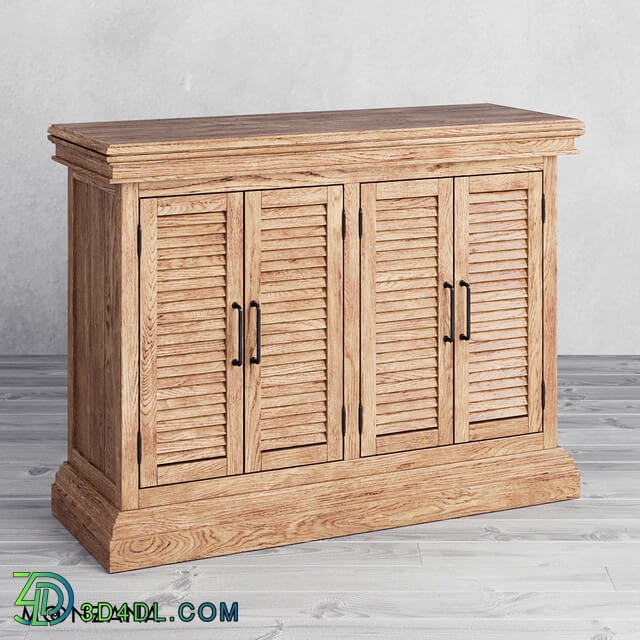 Sideboard _ Chest of drawer - OM Dresser with doors Replica 2 sections Moonzana