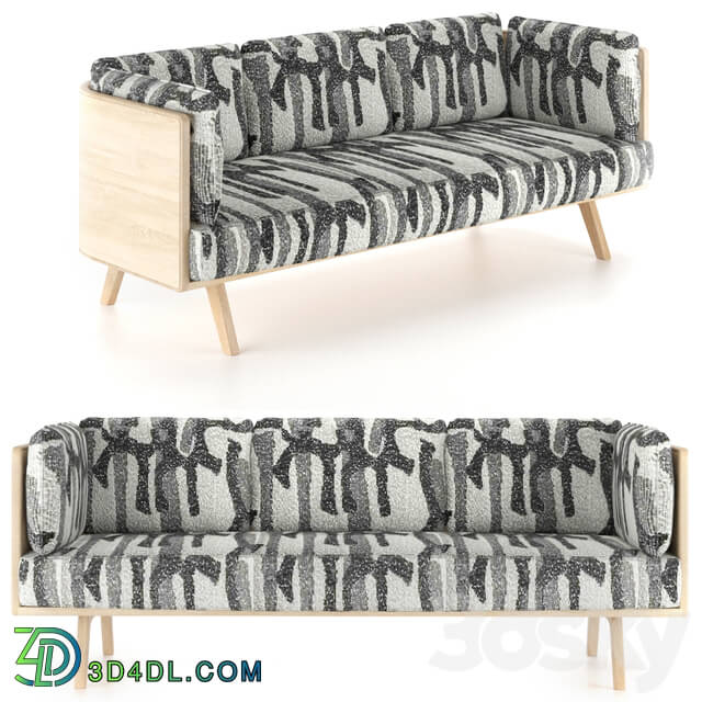 Sofa - Benchmark sage low sofa