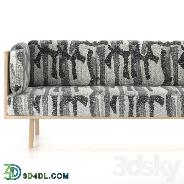 Sofa - Benchmark sage low sofa