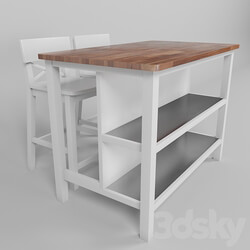 Table _ Chair - Kitchen island 