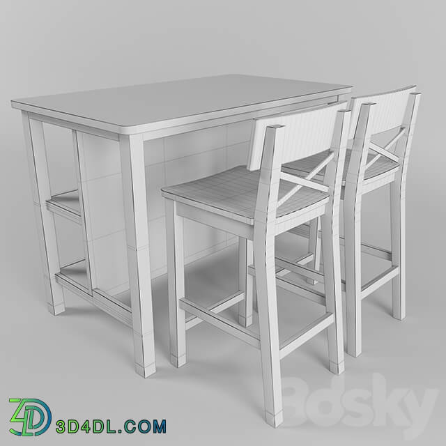 Table _ Chair - Kitchen island