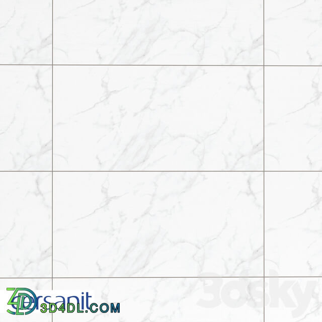 Tile - Tile Cersanit Calacatta White 29.8x59.8 KTL051