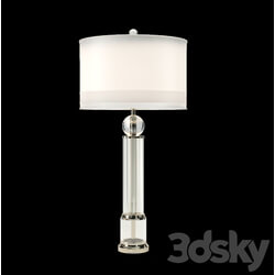 Table lamp - Global Views Crystal Tower Lamp 