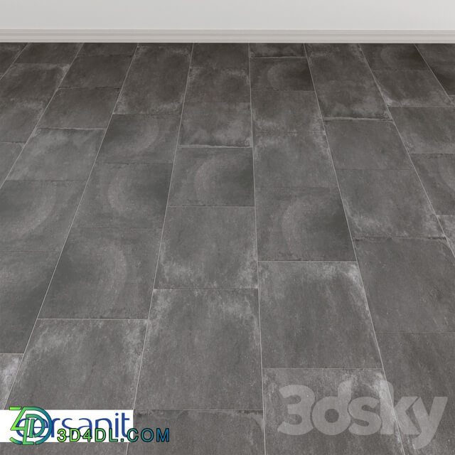 Tile - Cersanit Lofthouse porcelain tile dark gray 29_7x59_8 LS4O402D